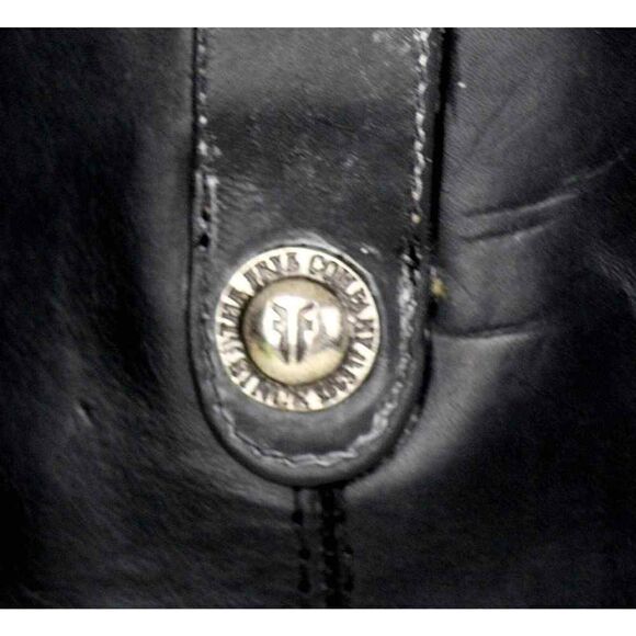 VTG FRYE BLACK GENUINE LEATHER PULL UP EQUESTRIAN RIDING BOOTS SHOES SIZE 7B - Picture 4 of 12